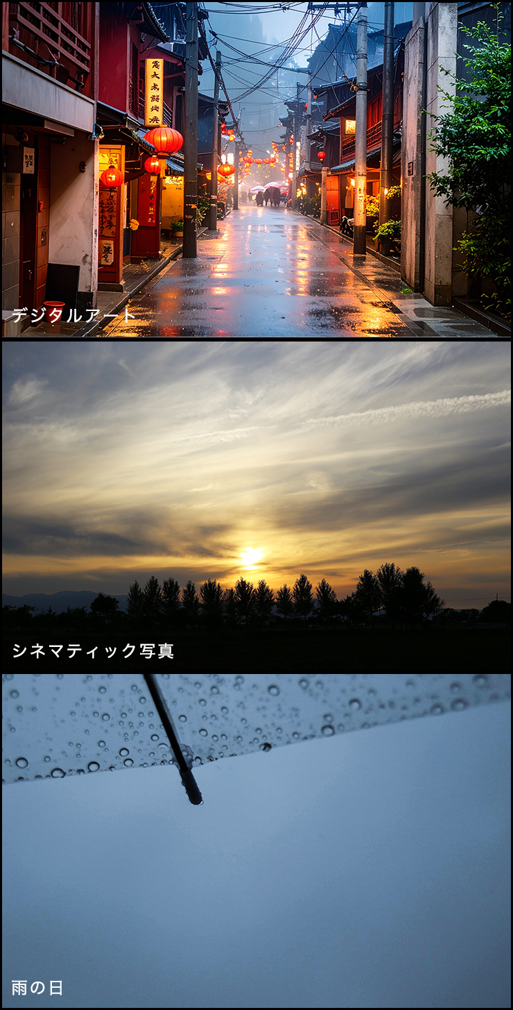 写真作家リョウが作る3つの作品