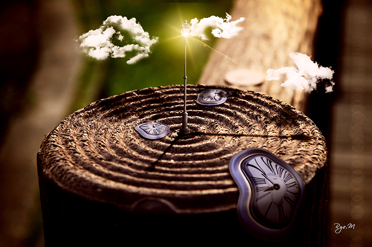 写真作家リョウが制作したデジタルアート