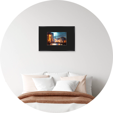 幻想生活を飾った寝室