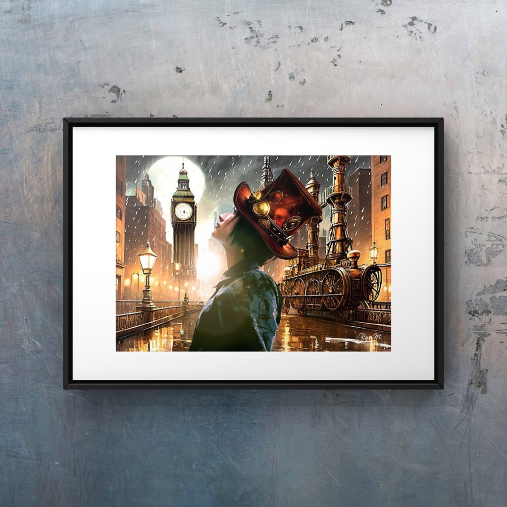 写真家リョウとAI技術の融合作品