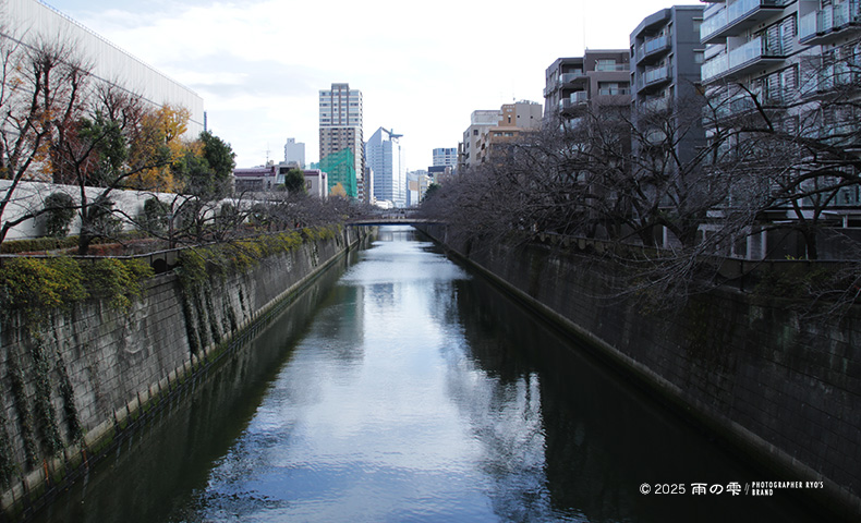 中目黒の閑静な住宅街