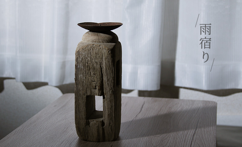 アンティークなキャンドルスタンド